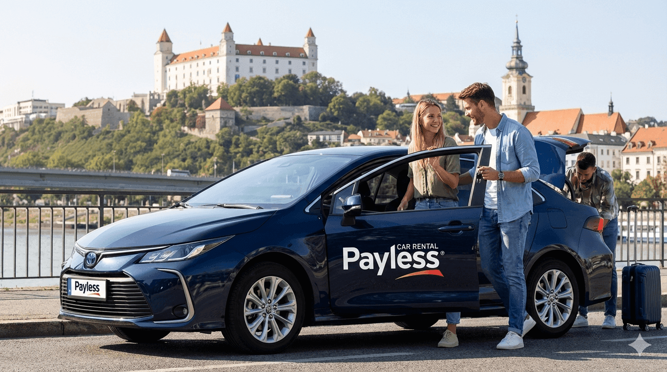 Payless - víkendové prenájmy auta v Bratislave.