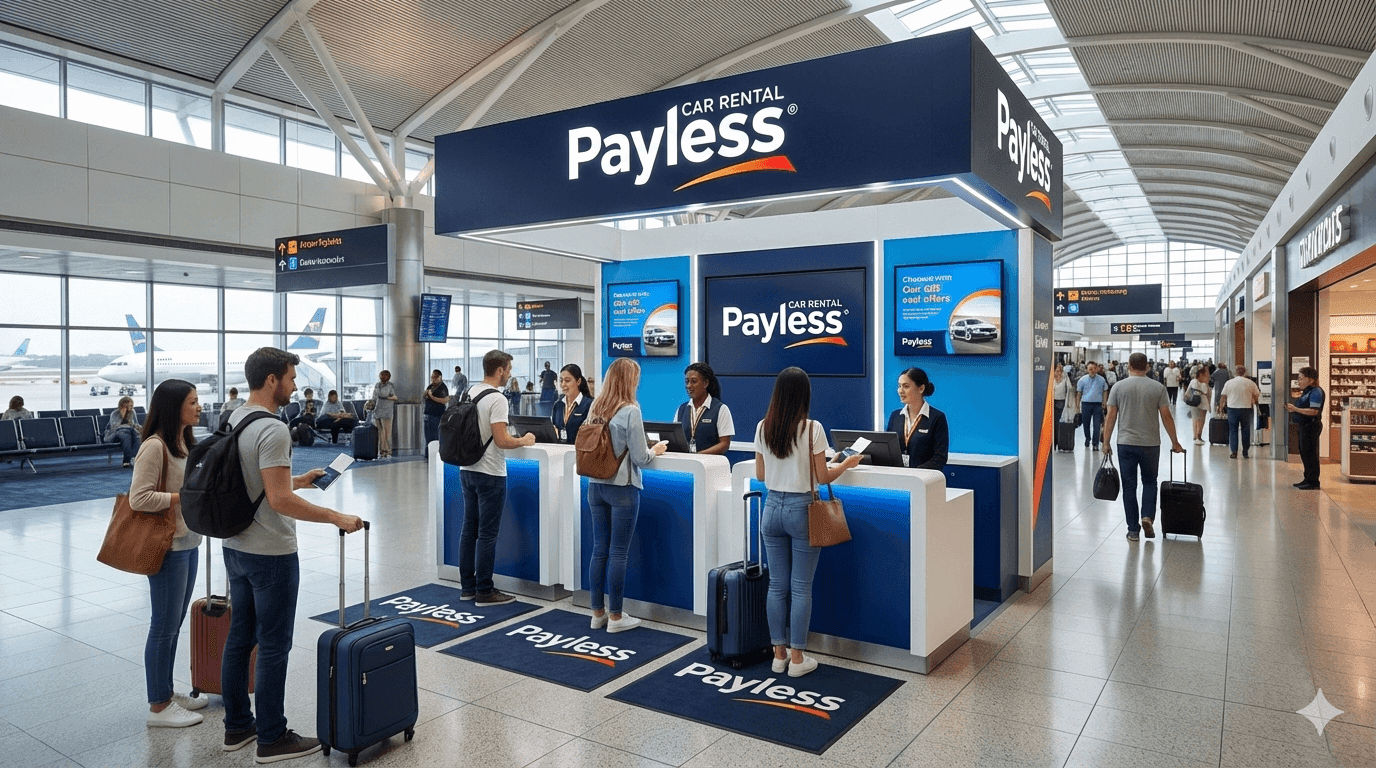 ludia-na-letisku-ktori-cakaju-na-rezervaciu-vozidla-od-Payless