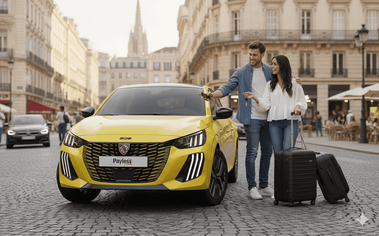 Ekonomické auto Payless vhodné na city break